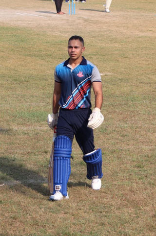 SP took five wickets in 17 balls to give his team a big win.