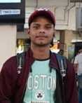 A young man was hit by a train, his body was torn into pieces.