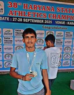 Vikram selected for athletics championship