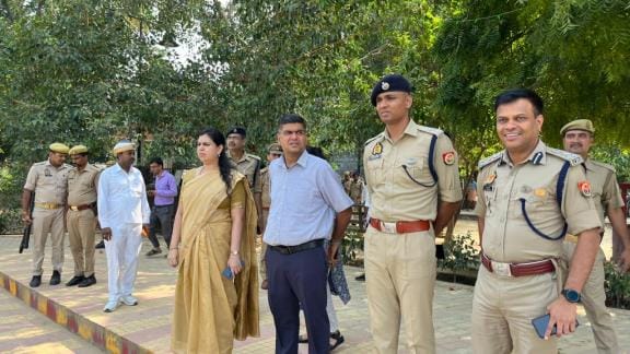 Strict security arrangements are in place at the Chhath Ghats, with vigilant vigilance on miscreants.