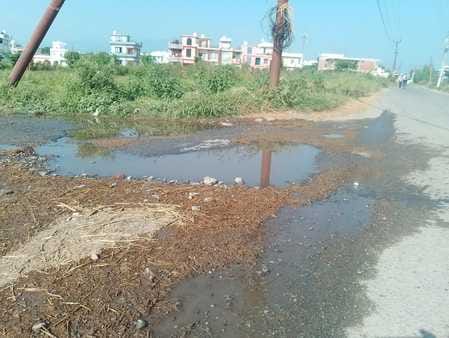 Potholes on the roads will be filled not by claims but by work.