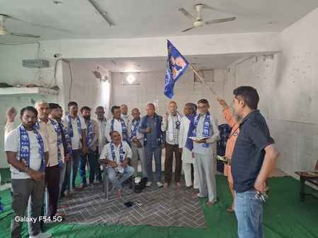 Shami Valmiki became the president of Bahujan Samaj Party Sector-15 Noorwala