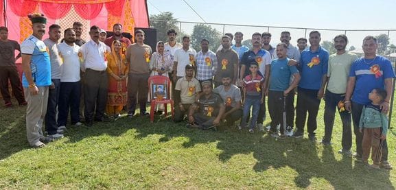 Sungal defeated Dharamshala team to win the volleyball tournament title.