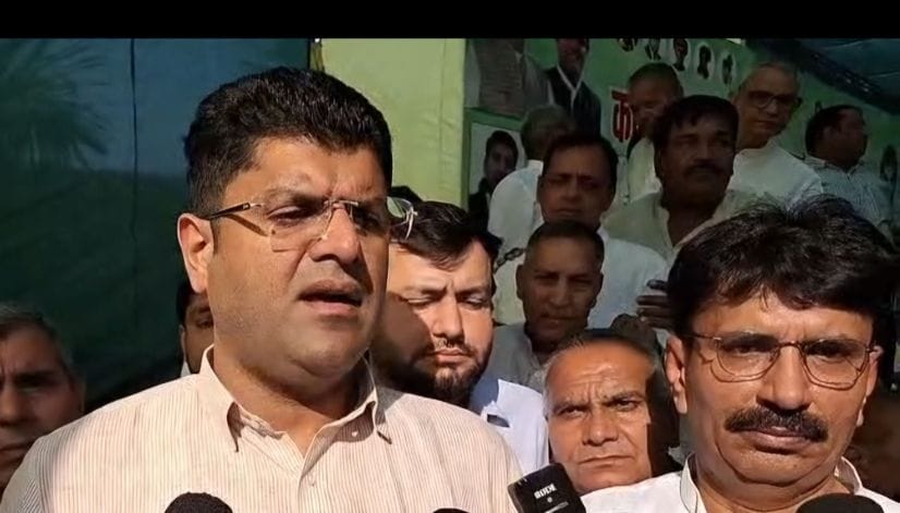 Law and order has collapsed in the state, crime is not under control: Dushyant Chautala