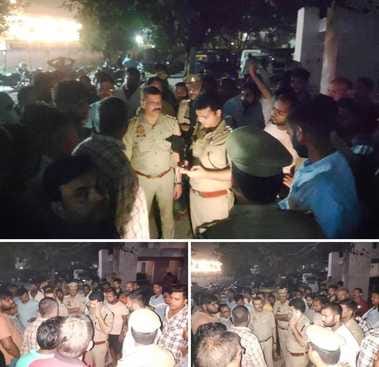 Ranipur: A young man returning from the market was shot dead.