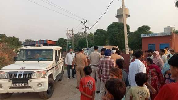 The body was found at the cremation ground in Mirana village.