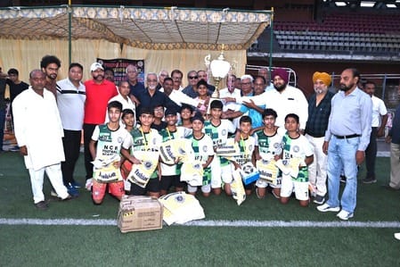 Young Ambala Football League: NCR Football Academy emerged champions