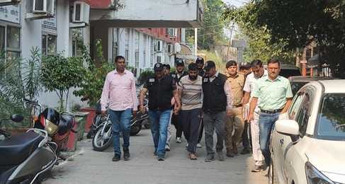 Mastermind Lakhwinder was produced in court by the STF and granted eight days' remand for questioning.