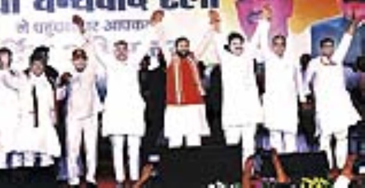 Unique gift... Development to receive a boost with 6.5 billion, Chief Minister Nayab Singh Saini made announcements at the thank you rally