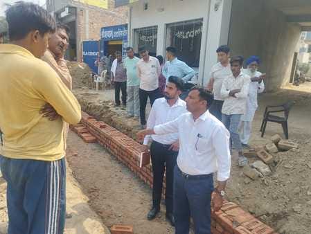 Instructions given for sampling of bricks after inspecting the drain work