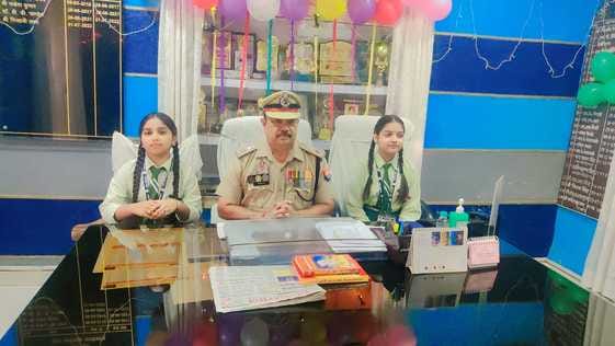 Vaishnavi took over as jail superintendent for a day.