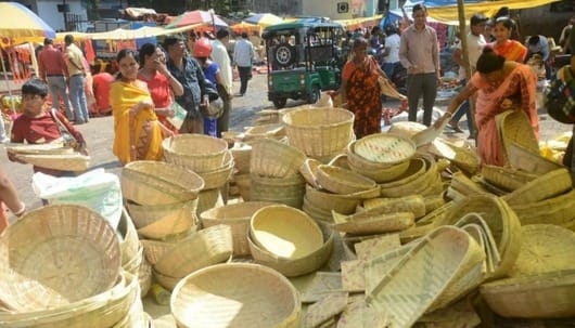 Purchase of puja materials for Chhath Puja
