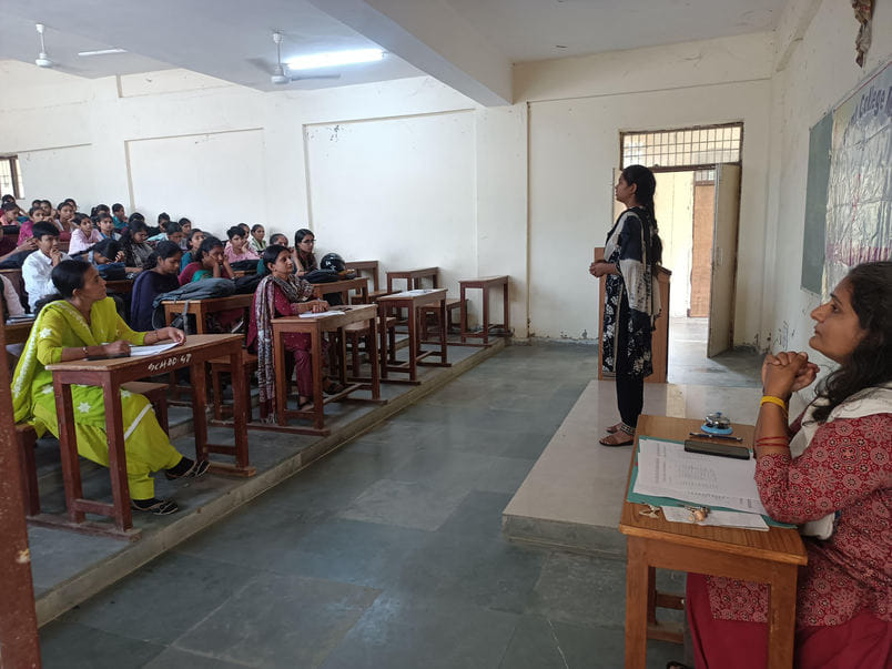 Meenakshi stood first in the debate competition and Hitesh in the speech competition.