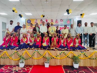 The winning students were honored