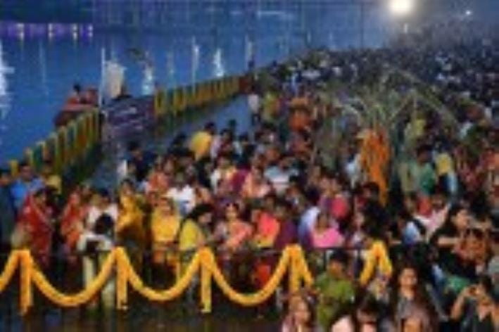 Pujan of Chhath Maiya