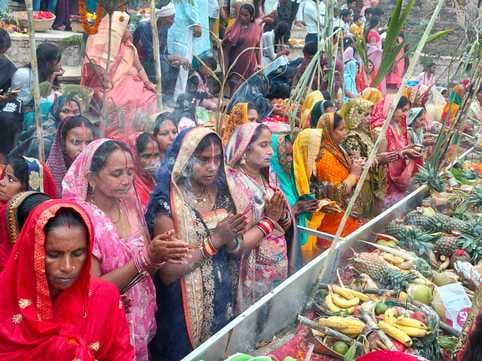 A wave of faith surged during Chhath Puja.