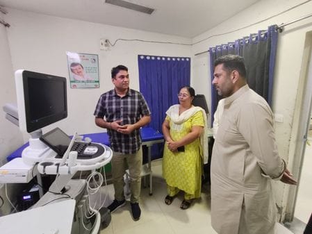 Ultrasound started in Civil Hospital after four years