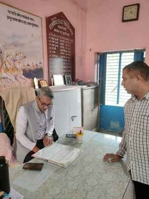SDM inspected the arrangements in the schools.