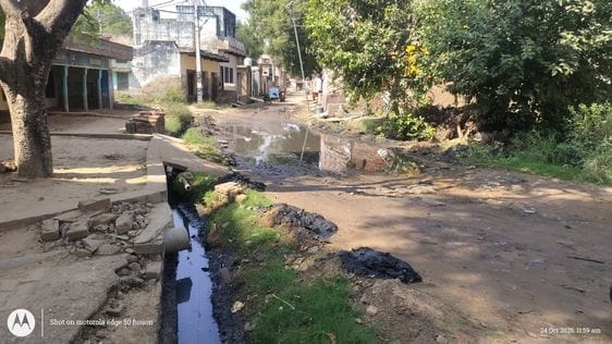 If the drainage system is not improved, we will protest.