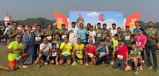 BRG runners win prizes in Shauryaveer Run