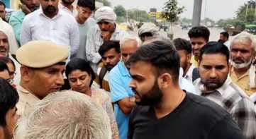 Farmers expressed anger over not issuing gate passes