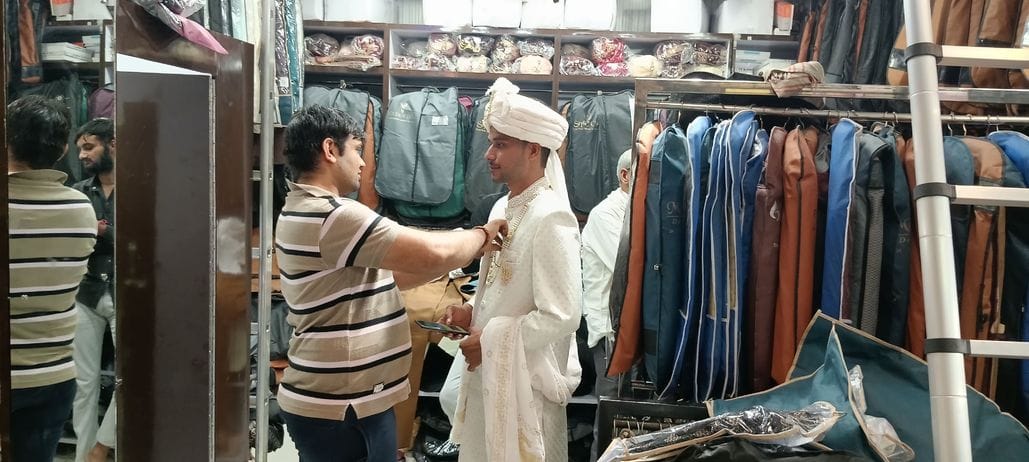 Demand for silk sarees, zari lehengas and sherwanis