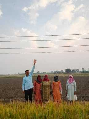 Electric wires hanging low, there is a fear of an accident