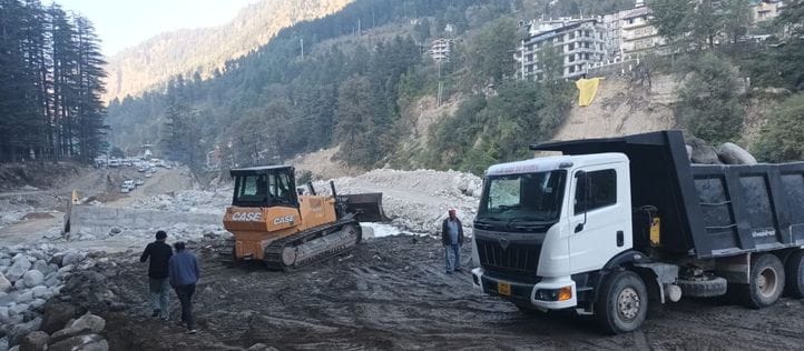 Even after two months, the four-lane bypass was not constructed and was washed away in the flood.