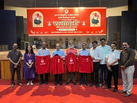Vice Chancellor Prof. Somnath Sachdeva launched the Ratnavali T-shirt