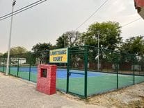 Lawn tennis court renovated, no coach found