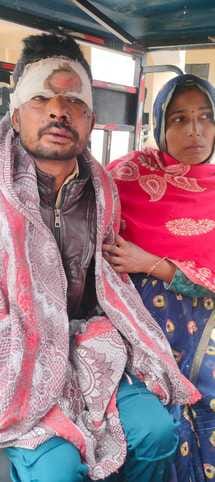 Attacked and injured in a dispute over the distribution of utensils
