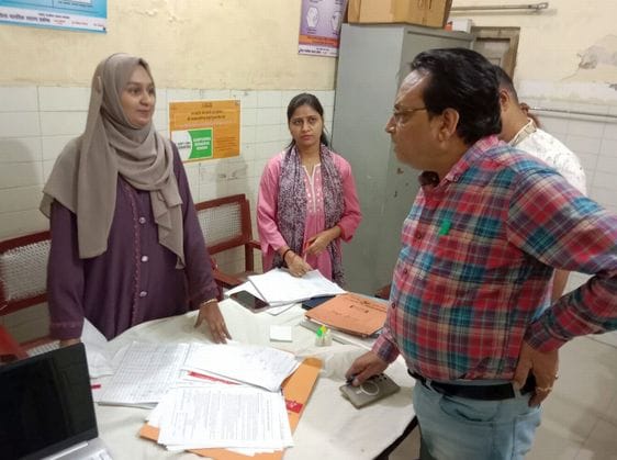 CMS got angry after seeing darkness in OPD