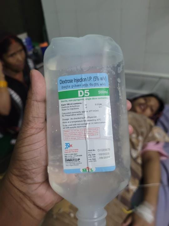 Three staff members were found guilty of administering expired glucose to a pregnant woman.