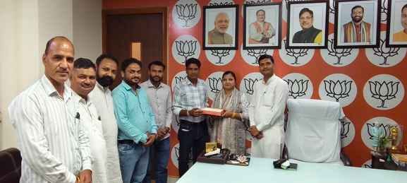 Expressed gratitude for being made a member of Market Committee Rajound