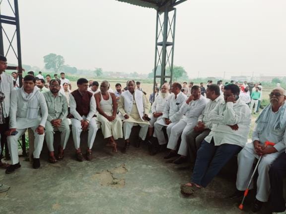 The entire village wept as the father lit the funeral pyre of his son and daughter-in-law.