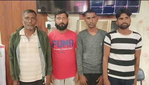 Four thieves of inter-state gang arrested