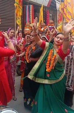 Kalash Yatra taken out on idol installation
