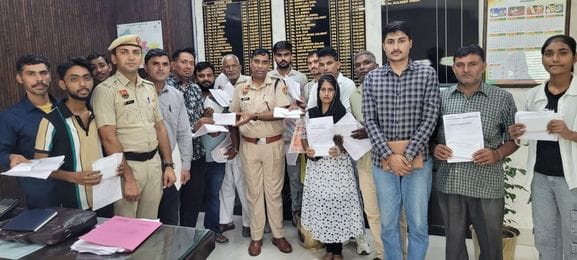 Police returned 45 missing phones worth Rs 7.15 lakh