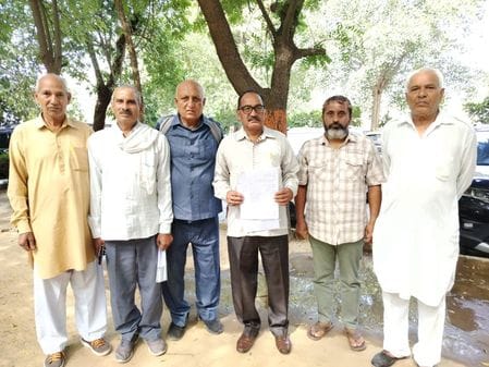 Drinking water problem in street number one of Ambedkar Colony for one year