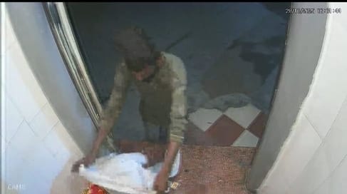 Hanuman temple donation box stolen