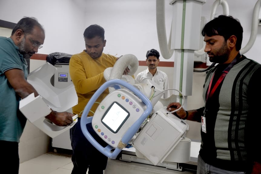 Eight days have passed, the X-ray machine of the district hospital is not working, patients are worried