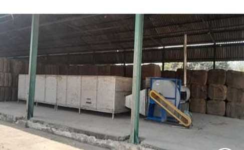 Dryer machine not repaired, moisture filled paddy is being returned from the purchasing center
