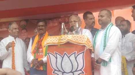 Muzaffarpur Bihar news : nda public meeting today ex cm jitan ram manjhi target oppostion today