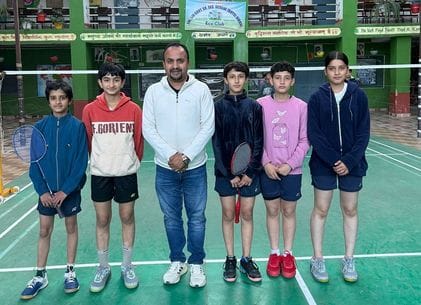 Three players from Sports Hostel Jubbal will participate in the National Badminton Competition.