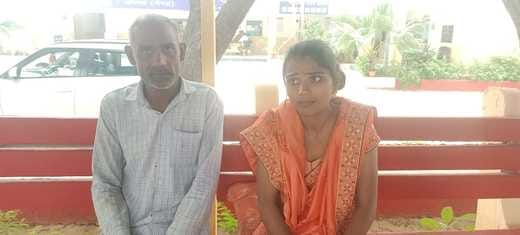 Dowry harassment has affected the mental balance of a married woman.