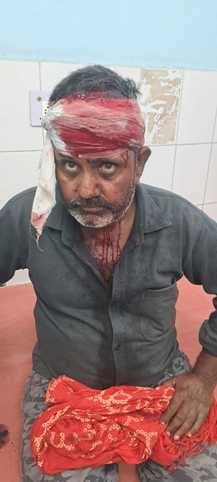 A bloody fight broke out after an altercation, injuring five people, including women.