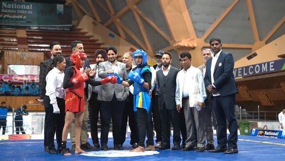 Srinagar, Wushu Competition Start, 69th National School Games