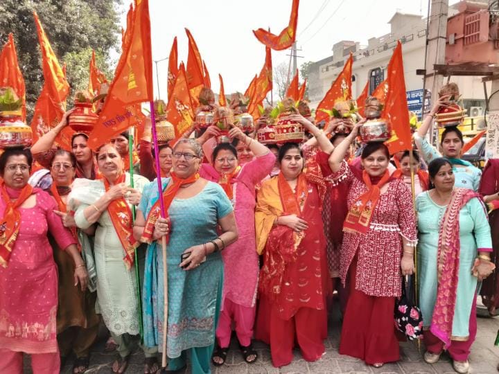 Shri Ram Katha begins with Kalash Yatra, idol installation ceremony at Shri Raghunath Temple on November 5