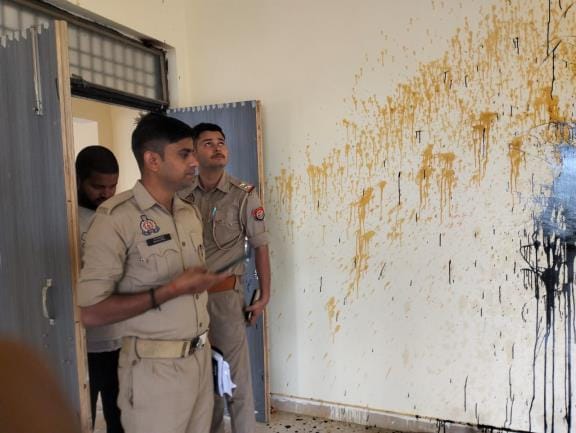 Sports equipment stolen from Dawoodyal Stadium, paint thrown on walls
