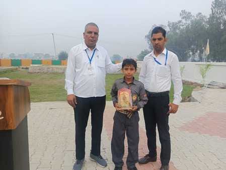Kusumit of Gaurav School Roheda became the topper